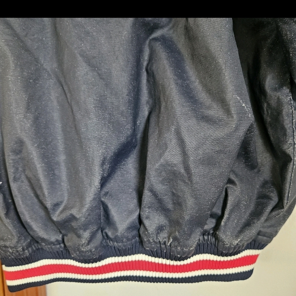 Majestic Kids Yankees Vintage Bomber Jacket - Black and Red - Picture 8 of 9